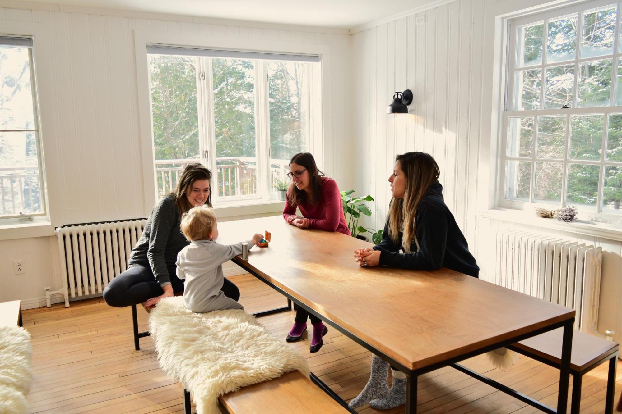 Le Partage Lodge: Destination Plein Air Et Sociale Val-Morin Esterno foto